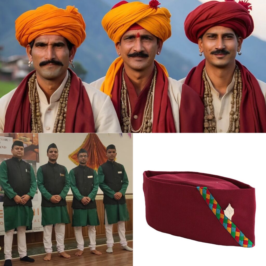 Traditional Men's Dress of Uttarakhand