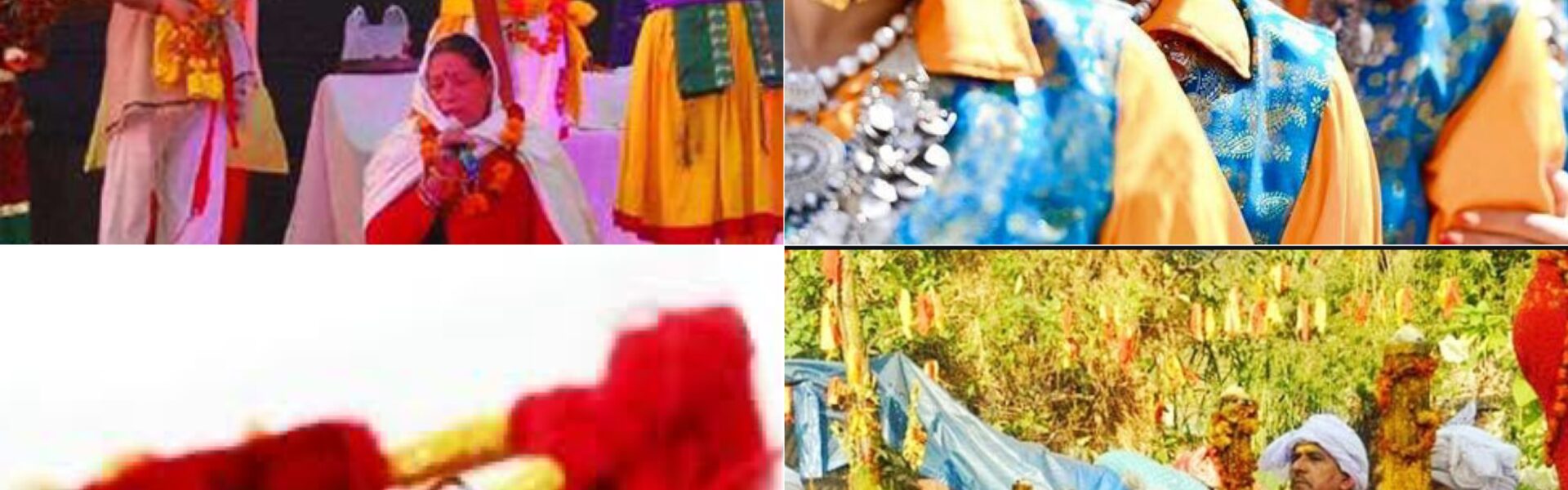 Uttarakhand’s traditional costumes and vibrant attire reflecting the cultural heritage of the region.
